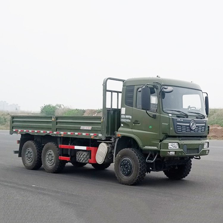 东风车6x6六驱天锦驾驶室康机320马力越野运输货车