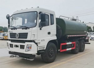 东风6×6绿化越野洒水车功能简介