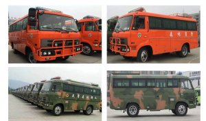 EQ6680ZTV东风国五23座森林消防运兵越野客车配置说明
