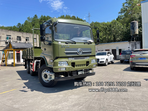 国六东风天锦DFV2163GP6D1六驱越野货车