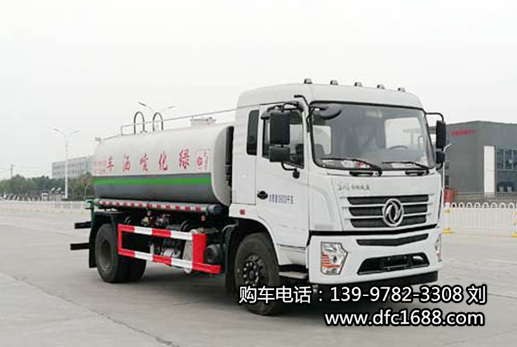 道路养护水罐车-环卫洒水车-东风道路喷洒水罐车